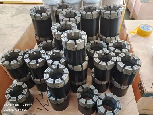 BQ NQ HQ PQのダイヤモンドのコア・ビットは訓練および採鉱のための関係に通した
