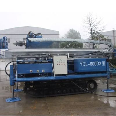 YDL-600DX クローラー水井掘削リグ 7mストロークと600m深さの容量