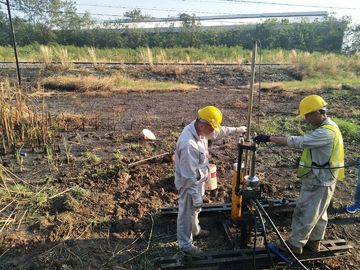 携帯用円錐形の貫入試験の器具の浅い穴の道のアンカーDia 300 - 400mm