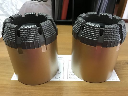 最高速度の試錐孔の地質ダイヤモンドのコア・ビットの石炭訓練の浸透させた穴あけ工具
