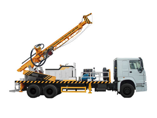 600m 650mmのトラックによって取付けられる井戸のYuchaiの試錐孔の掘削装置TSJ-600X70の深い多機能を掘削装置