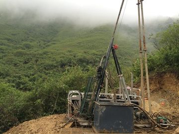 小型EP550 マン - 携帯コアドリルリグ 遠隔地の山岳地域 4m X 4m 深さ400m