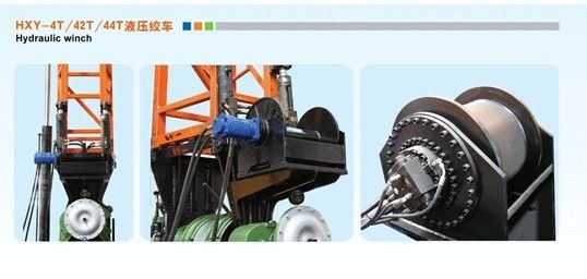 良い価格 穿孔機の装備は採鉱のためのワイヤーラインの油圧高く上がるウィンチ HXY-4T を分けます オンライン