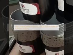 高級合成ダイヤモンドコアビット 形成安定性のためのWプロファイル