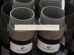 14mm クラウン高さ 浸透ダイヤモンドビット 効率的なハードロックコーリング