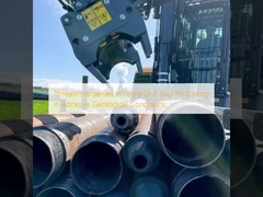 アブラシブな地質条件下でのコアリングのためのスレッド硬化ワイヤーラインドリルストッド