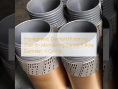 浸透したダイヤモンド・リミング・シェル コーリングにおける恒常な掘削直径を維持するために